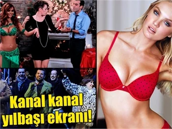 Kanal kanal yılbaşı ekranı!