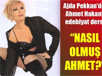 Ajda'dan Ahmet Hakan'a cevap!