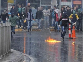 Şişli'de molotof kokteylli saldırı!