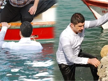 Özcan Deniz'in zor anları!