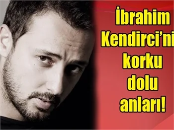 Genç oyuncunun korku dolu anları!
