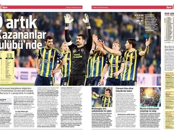 11.03.2013 - Gazetelerin spor manşetleri