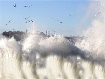 İstanbul, Bodrum ve İzmir'den lodos manzaraları