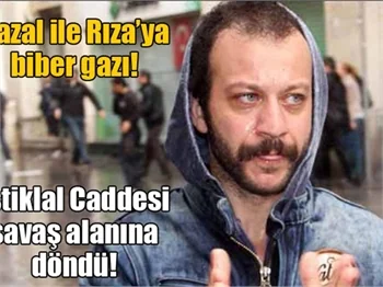 İstiklal Caddesi savaş alanına döndü!