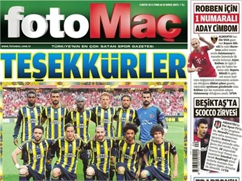 Gazetelerin Fenerbahçe manşetleri