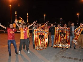 İşte Galatasaray'ın şampiyonluk çoşkusu!