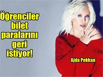 Öğrenciler bilet paralarını geri istiyor!