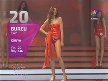 Miss Turkey güzelleri sahnede!