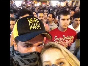 Gezi Parkı'nın en ilginç gaz maskeleri