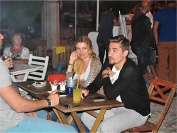 Futbolcular tatilde!