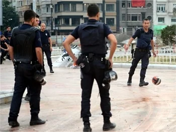 Taksim'de 16. gün böyle başladı
