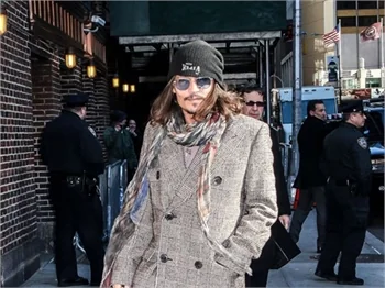 Ünlü oyuncu Johnny Depp'in farklı halleri!