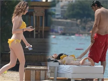 Sevgilisi Buket Saygı'nın yanından ayrılmıyor!