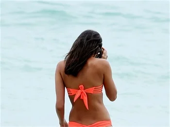 Miami'nin gözdesi Irina!