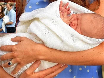 Veliaht Prens dünyayla tanıştı