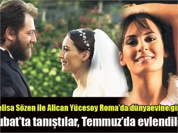 Şubat'ta tanıştılar, Temmuz'da evlendiler