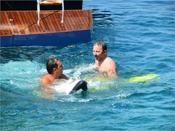 Sergen Yalçın ile Murat Cevahir çocuklar gibi şakalaştılar!