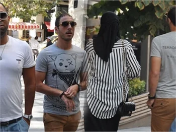 Galatasaraylı Nordin Amrabat sevgilisini çektirmedi!