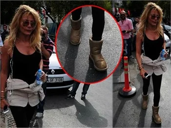 Seray Sever kışı getirdi!