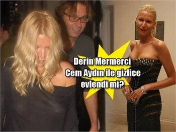 Derin Mermerci haftaya Cem Aydın ile evleniyor
