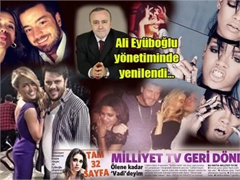 Milliyet TV Dergisi Ali Eyüboğlu yönetiminde yenilendi.