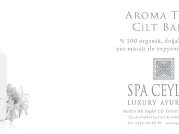 Spa Ceylon'dan yüzde yüz doğal ayurvedik ürünler!