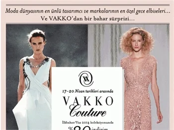 Vakko'dan gece şıklığı!
