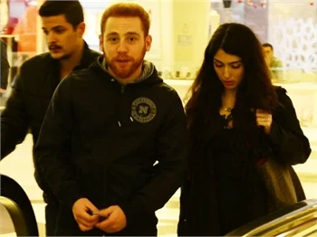 Furkan Kızılay sevgilisiyle...