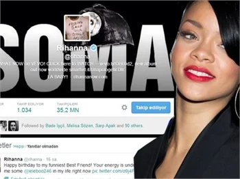 Rihanna, Soma'ya duyarsız kalmadı!