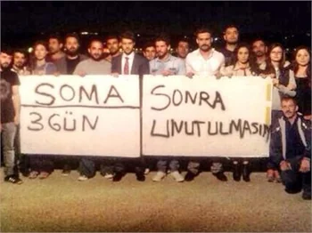 Dizi setinde Soma tepkisi!