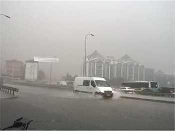 İstanbul'da şiddetli yağış!