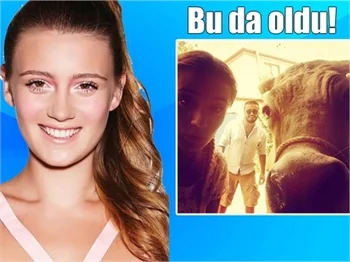 Gizem Karaca inekle #selfie çekti!