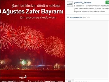Onlar da kutladılar!