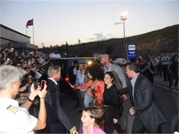 Lady Gaga, İstanbul'a geldi!