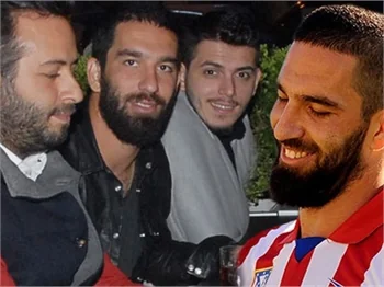 Arda Turan bayram için İstanbul'da!