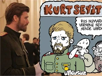 Kurt Seyit karikatürü sosyal medyayı salladı!