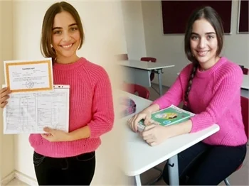 Küçük Gelin’in karne heyecanı