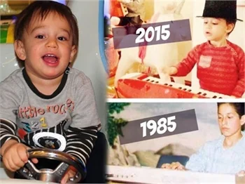Kemal bebek, babası Cem Yılmaz'ın izinde!