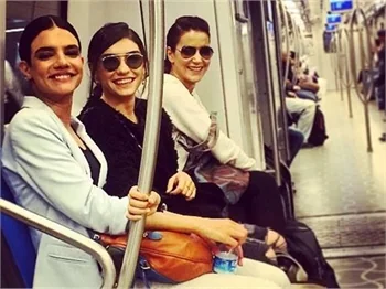 Medcezir ekibi Metro'da!