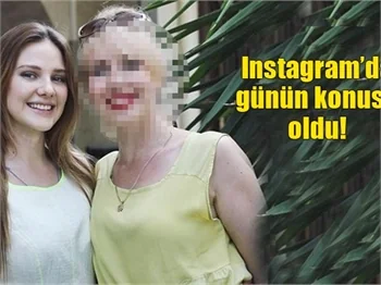 Alina Boz'un annesiyle çektidiği fotoğrafı paylaşınca...