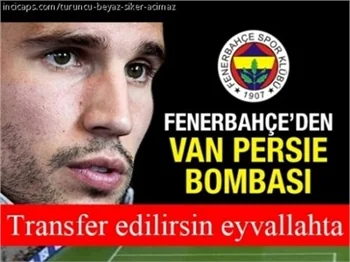 Van Persie geldi sosyal medya patladı!
