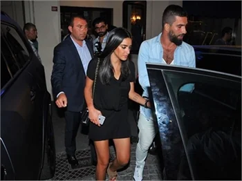 Arda Turan ve Aslıhan Doğan'ın son gecesi