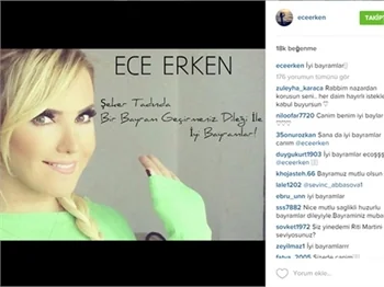 Ece Erken'in boşanma sürecinde Instagram paylaşımları