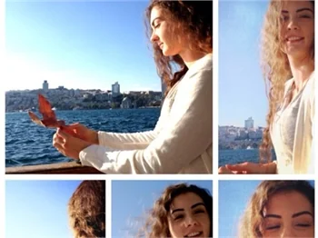Burcu Özberk'in instagram halleri...