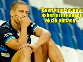Alex De Souza'dan teröre lanet!