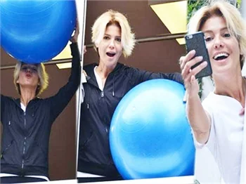 Gülben Ergen Pilates'te!