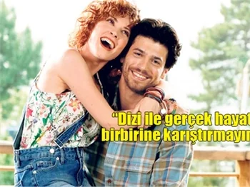 Açelya Topaloğlu: Dizi ile gerçek hayatı birbirine karıştırmayın