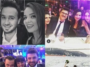 Bülent Emrah Parlak ve Burcu Gönder'in düğününde ünlüler geçidi