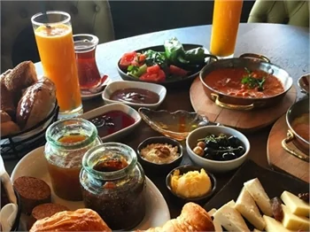 Kahvaltıya şık bir dokunuş