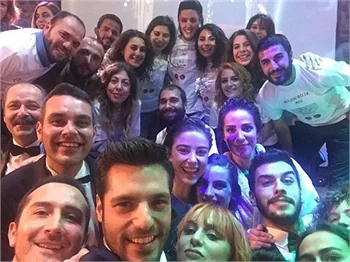 Kiraz Mevsimi'nin veda partisinden kareler